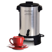 Coffee Pro 30-Cup Percolating Urn/Coffeemaker - 30 Cup(s) CFPCP30, CFP CP30  - Office Supply Hut