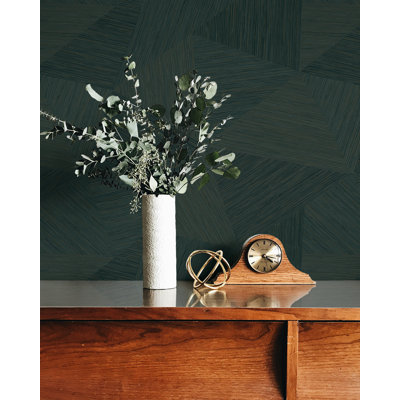 Designs Middleton Triangles Embossed Vinyl Unpasted Wallpaper