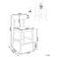 Upholstered Counter Stool with Solid Wood Frame-267947396