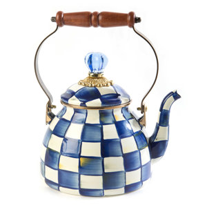 Royal Check® Tea Kettle (color may vary ours is black checkered)