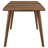 Grey and Natural Walnut 5-piece Dining Set