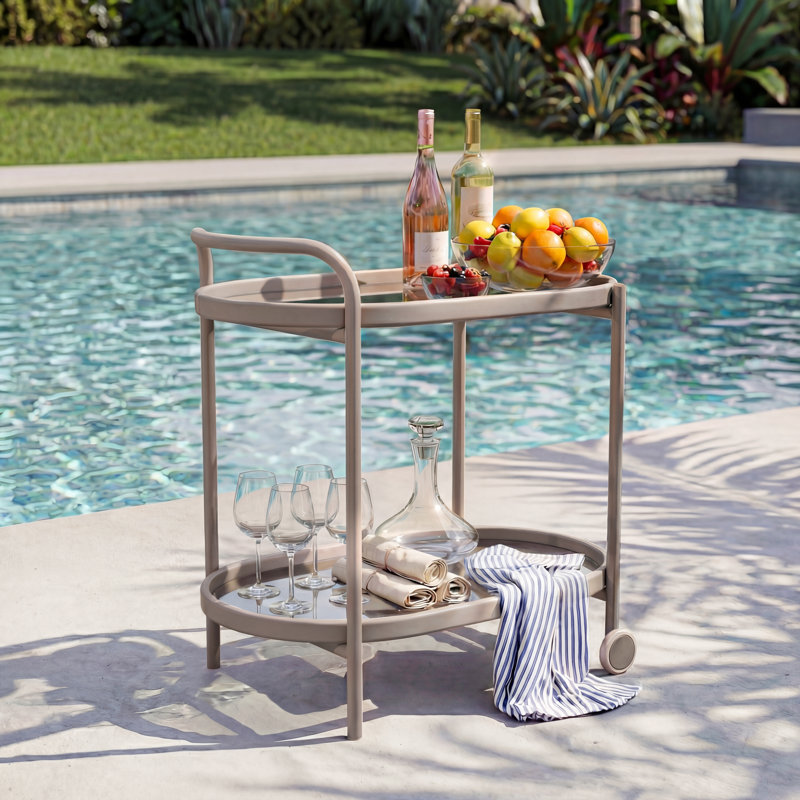 Aluminium Bar Cart