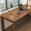 Bureau en bois massif en forme de L brun noisette-1916120457-1916120458