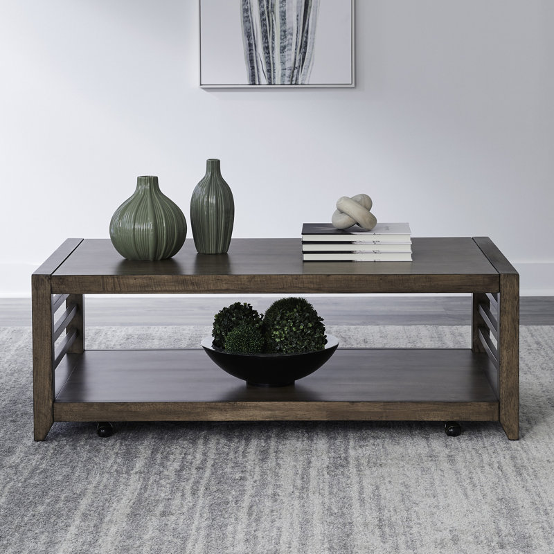 Hinkle Cocktail Table W/ Casters