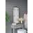 Arched Mirror with Metal Frame, Full Length for Modern and Classic Decor, 24x48.5 Inches