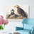 Tufted Puffin Bird by John Audubon - Wrapped Canvas Painting-55361521