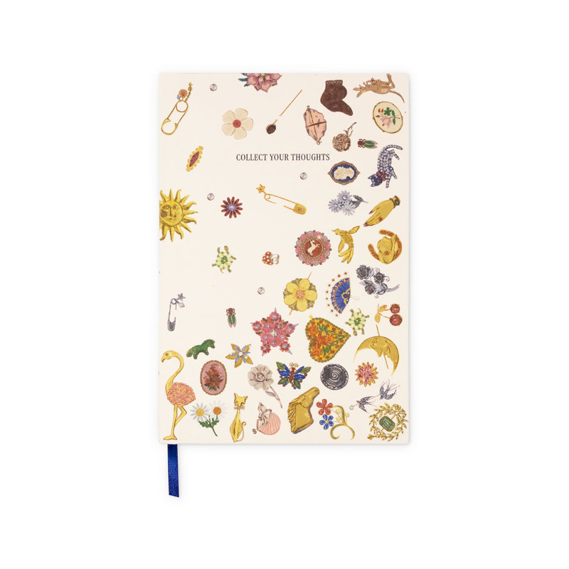 Reading Journal, Brooch Collection