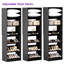 Akaylia Freestanding Closet Organizer With Adjustable Shoe Shelves-364301381