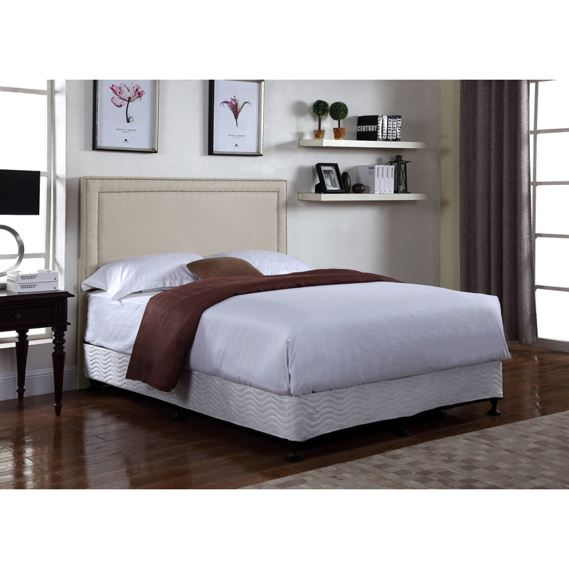 Edie Upholstered Headboard, Beige