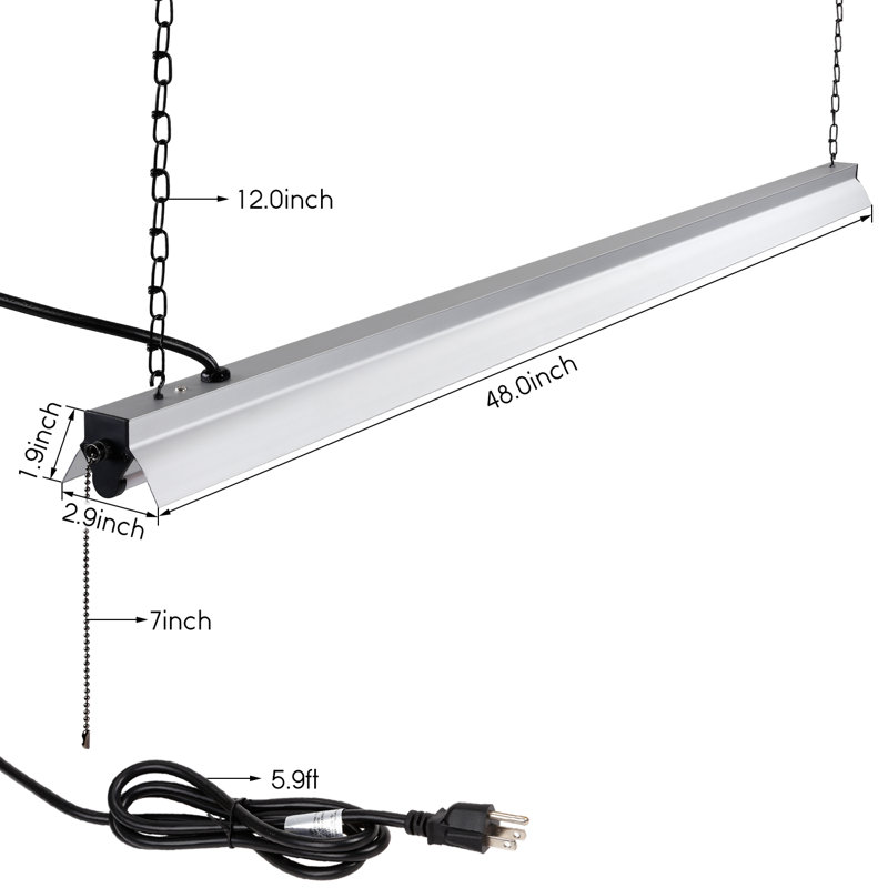 Rectangle Ceiling Light, 4000K
