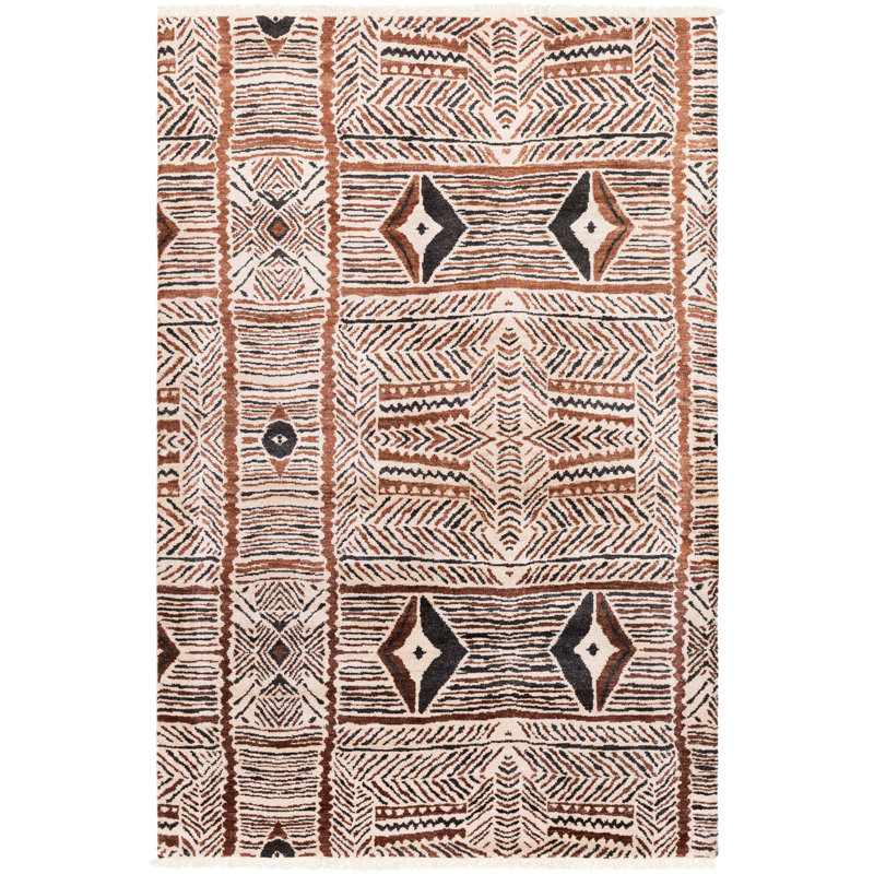 Seline Geometric Indoor Rug, Rectangle 2' x 3'