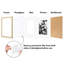 Cadre photo Americanflat - ensemble de 2 - cadre avec passe-partout - plexiglas poli-101210533-101177768
