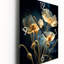Cream Vibrant Poppies II - Horloge murale florale-986281738