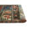 One-of-a-Kind 4' x 6'7" 1980s Rectangle Wool Area Rug in Blue and Brown