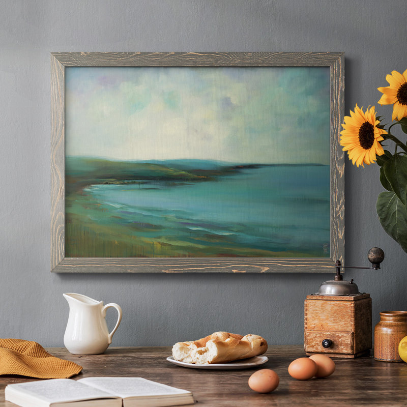 The Sound, reproduction d'art sur toile, Gris, H 28 po x l 42 po