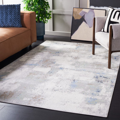 Bayside Performance Machine Washable Abstract Rug