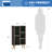 Jaen Solid and Manufactured Wood Cube Bookcase-1214603040-1214353235