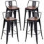 Saleh Counter Stool with Metal Frame-52497969-62591987