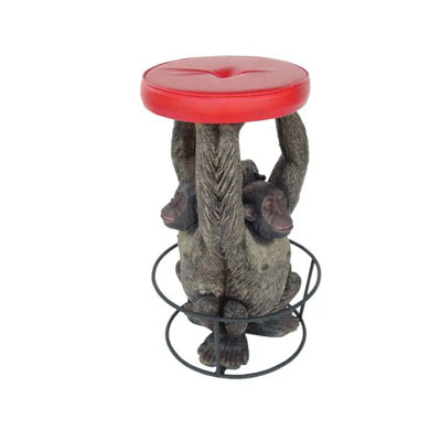 Monkey Barstool Over Sized Statue