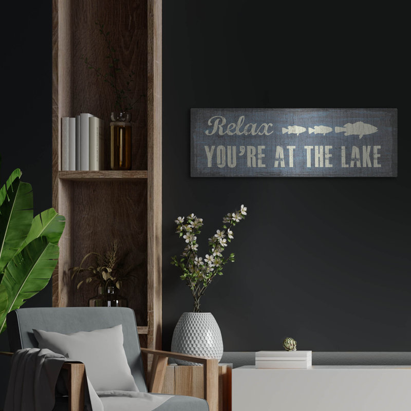 «Lake» par Erin Clark, art mural en métal, H 12 po x l 36 po 
