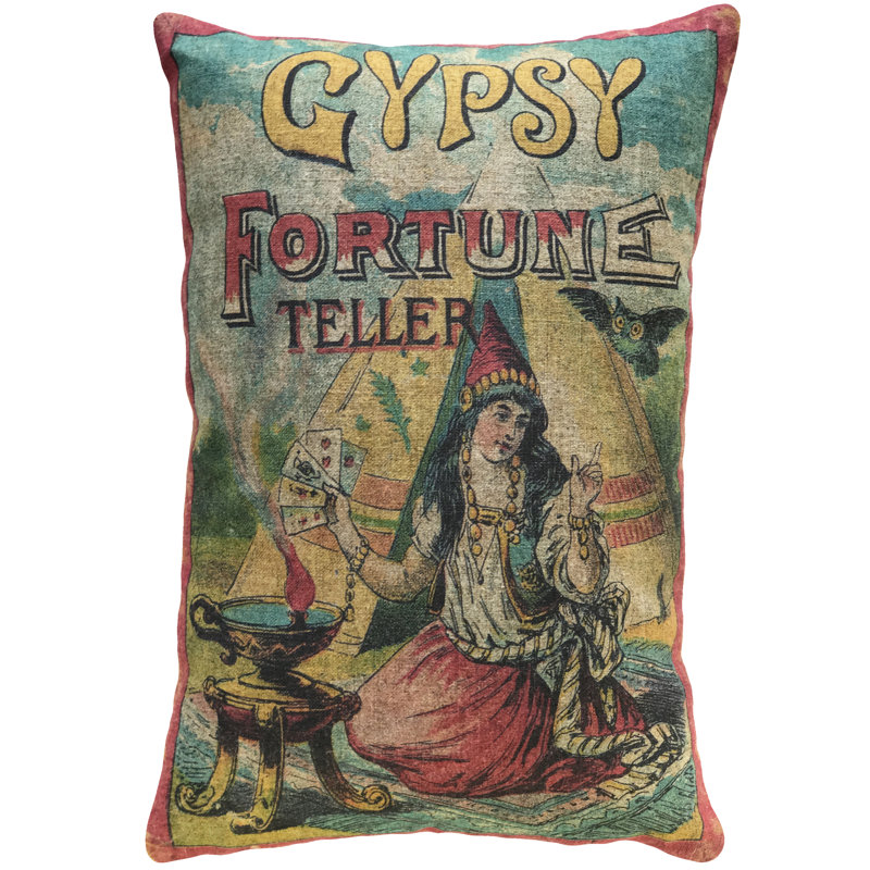 Linen Reversible Throw Pillow