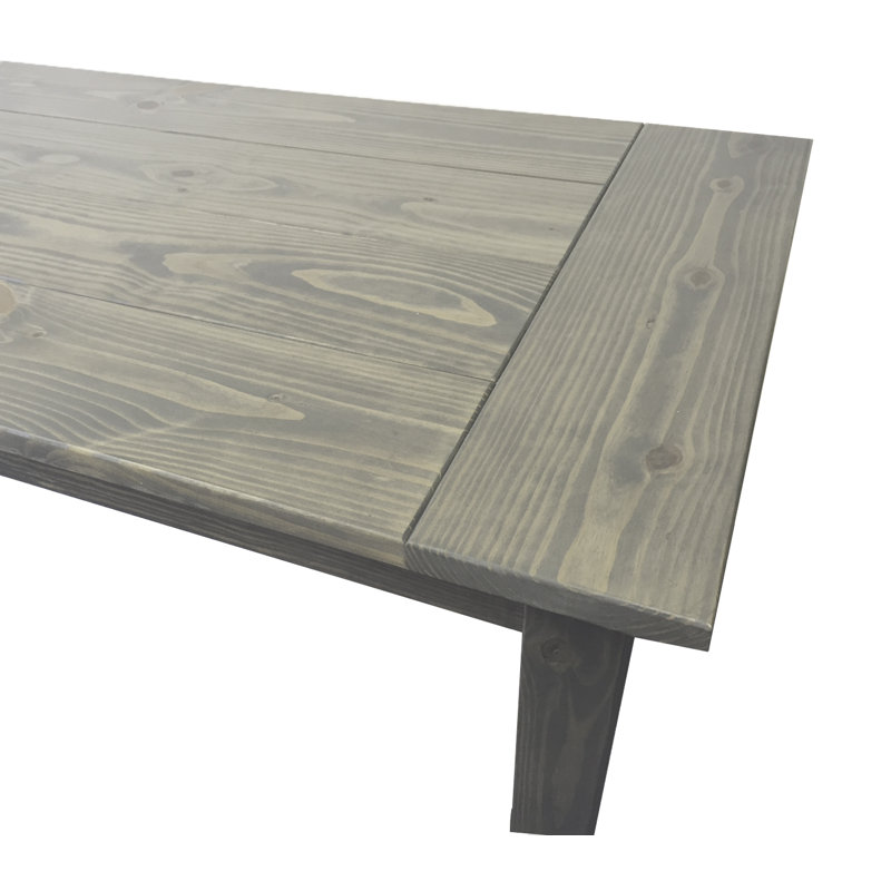 Table de salle à manger en bois massif Ariana, 30" H x 54" L x 34" W