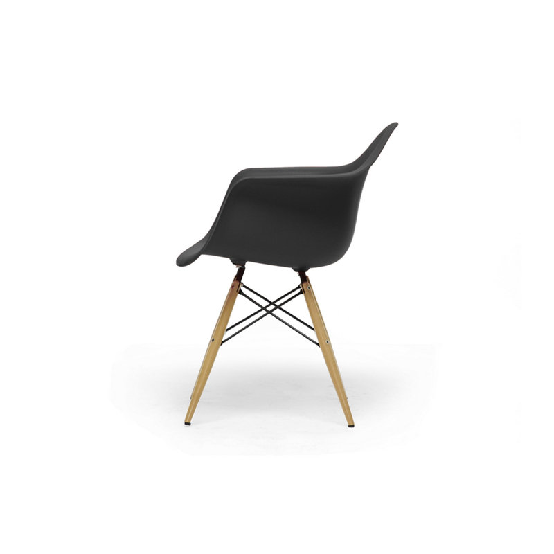 Chaise de salle à manger Brydon, Noir