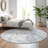 Premium Machine Washable Prisco Sky Rug-1397268923