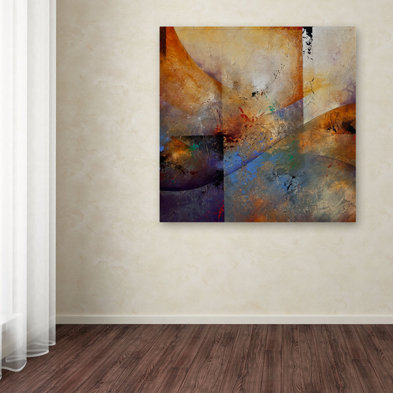 « influx », reproduction sur toile tendue, H 24 po x l 24 po x P 2 po