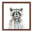 Raccoon by Carol Robinson - Floater Frame Painting on Canvas-777968836-777968839