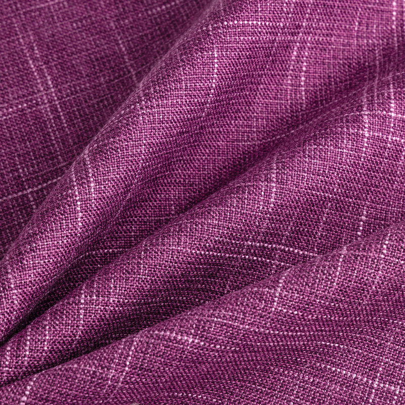 Coussin décoratif carré, 18 po x 18 po, Mauve, Housse de coussin et insert