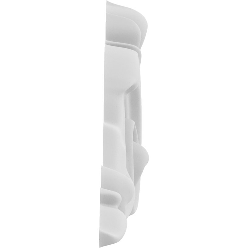 Rosette trenton, H 2,5 po x l 5 po x P 0,5 po, Gauche