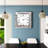 Jeni Mirrored Wall Clock with Diamond-1946473616