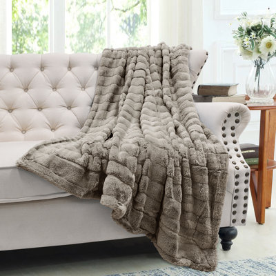 Knitted Throw Blanket