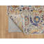 Tapis de couloir oriental en laine et soie ivoire noué à la main 2 pi 6 po x 27 pi 7 po XL
