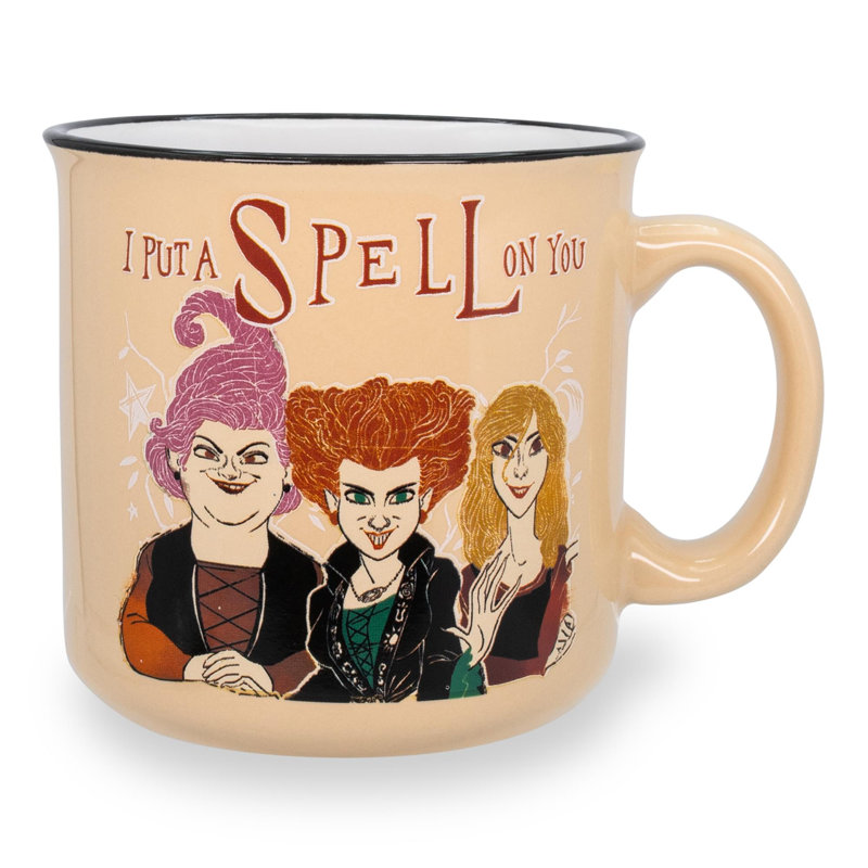 Tasse de camping en céramique «Mettez un sort sur vous» Disney Hocus Pocus | 20 onces