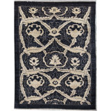 Zarbof One-of-a-Kind Rectangle 4'11" X 6'8" Hand Knotted Area Rug