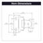 Single Demountable Hinge 1/2" overlay Face Frame Self-Close - Antique Brass - Cabinet Door Hinges (Set of 20)-91110938-125354340