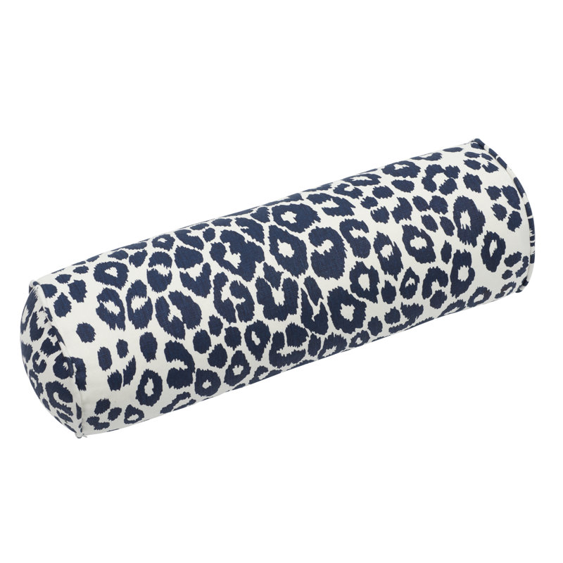 Iconic Leopard Bolster Pillow