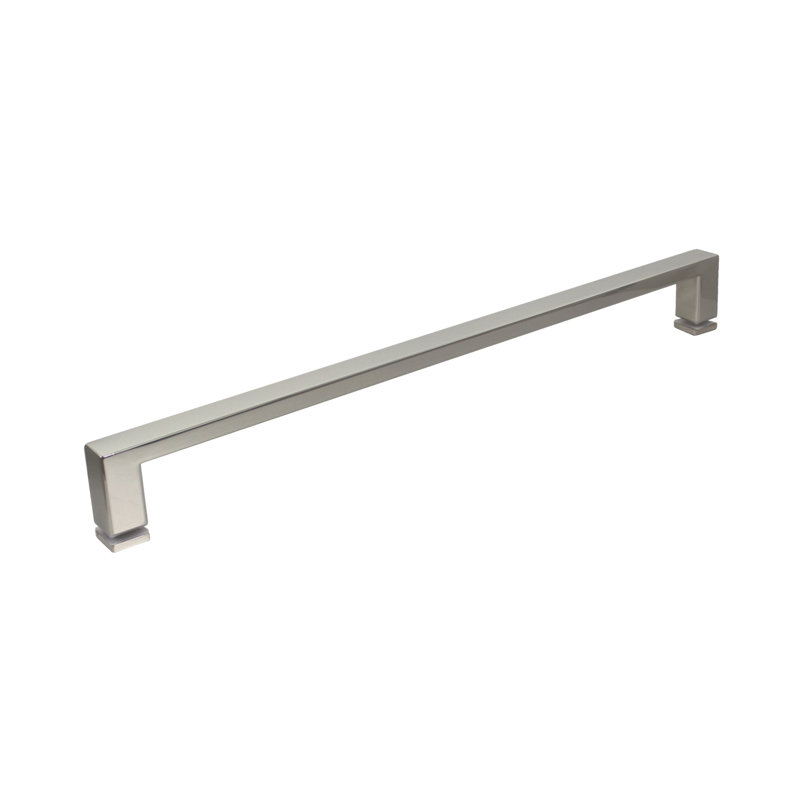 Porte de douche sans cadre 44 "x H 80" avec technologie TruMotion, Acier inoxydable brossé