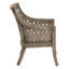 Fauteuil en coton de 25,25 po Baumbach-1136811803