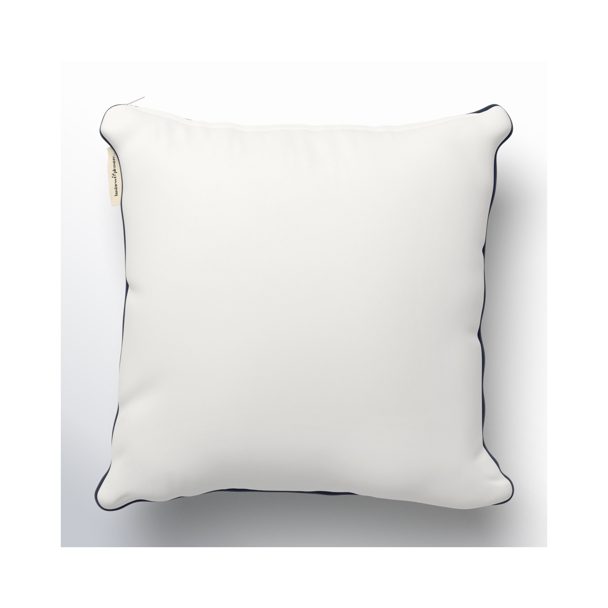 Rivie Pleasuretex™ Indoor/Outdoor Throw Pillow, 18"H x 18"W, White