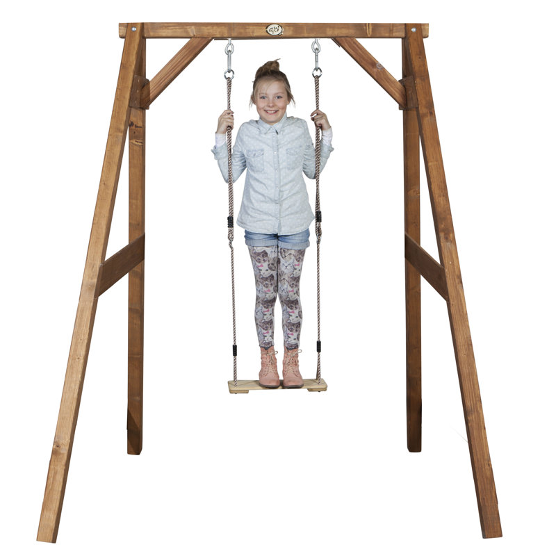 AXI Hemlock Swing Set with 1 Swing(s), Brown