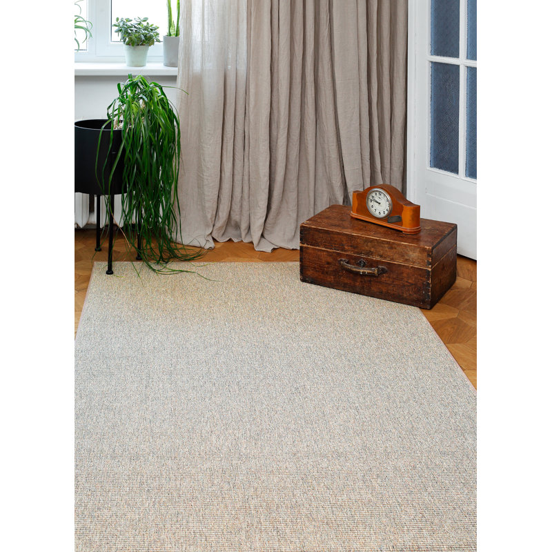 Calabasas Solid Colour Hand Woven Area Rug, Rectangle 200 x 300cm