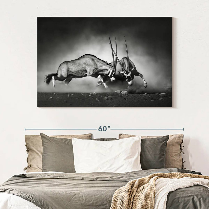 Brampt Wildlife Combat, 34" H x 51" W