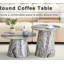 Table basse emboîtable, table basse de style médiéval-moderne, avec placage gris, ensemble de tables basses rondes classiques et de tables d'appoint, salon simple, table de centre de bureau-1767543492-1767543494