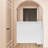 35.4'' Solid Wood Paneled with Installation Hardware Kit without Installation Hardware Kit Café / Saloon Door-93348628-93645895