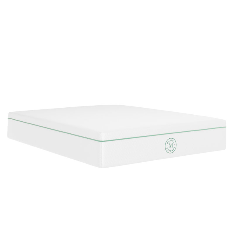 Queen Medium-Firm Gel Memory Foam Mattress with Cooling Cover