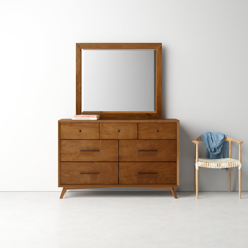 Williams 56'' W 7 - Drawer Dresser, Acorn