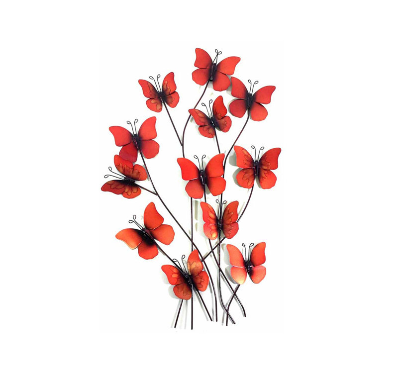 Handmade Animals Wall Decor on Metal